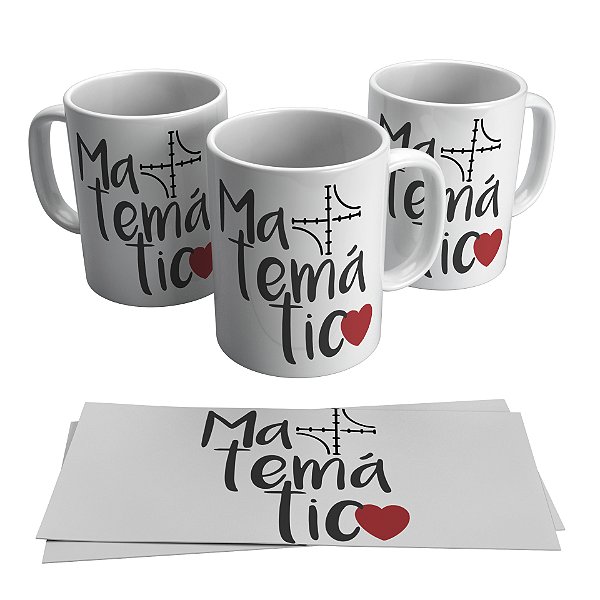 Caneca Personalizada Matemática