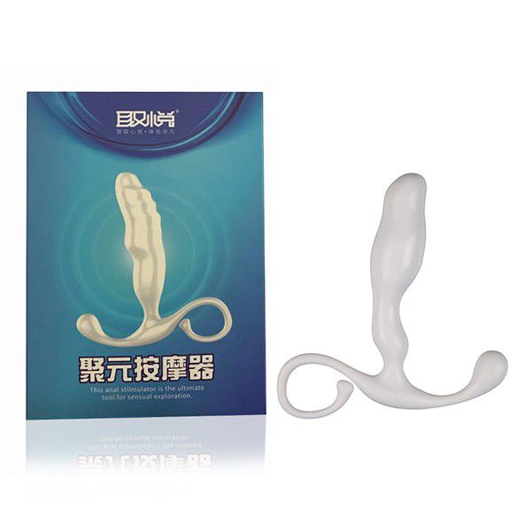 Massageador de Próstata Branco Pequeno