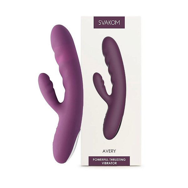 Vibrador de Impulso vai e vem recarregável Avery