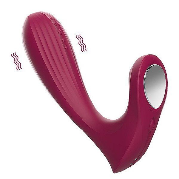 Vibrador de Ponto G recarregável - Velvet Kiss