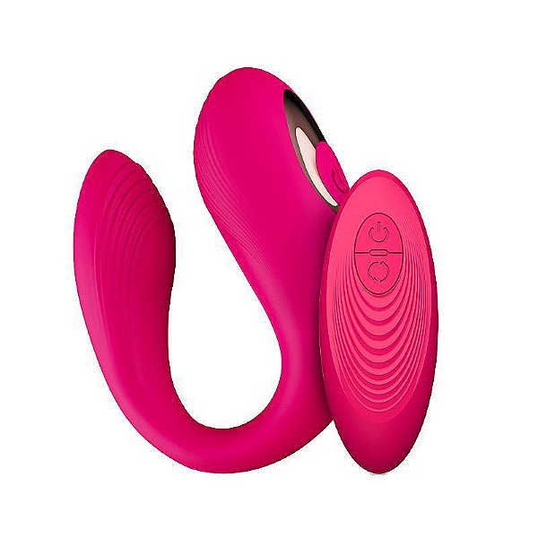 Vibrador de Casal recarregável - Com controle Remoto