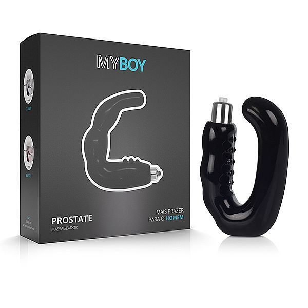 Massageador para a Próstata com Vibro My Boy Classic Preto