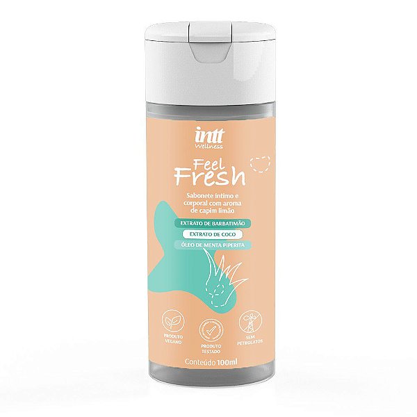 Sabonete íntimo Feel Fresh Capim Limao 100ml