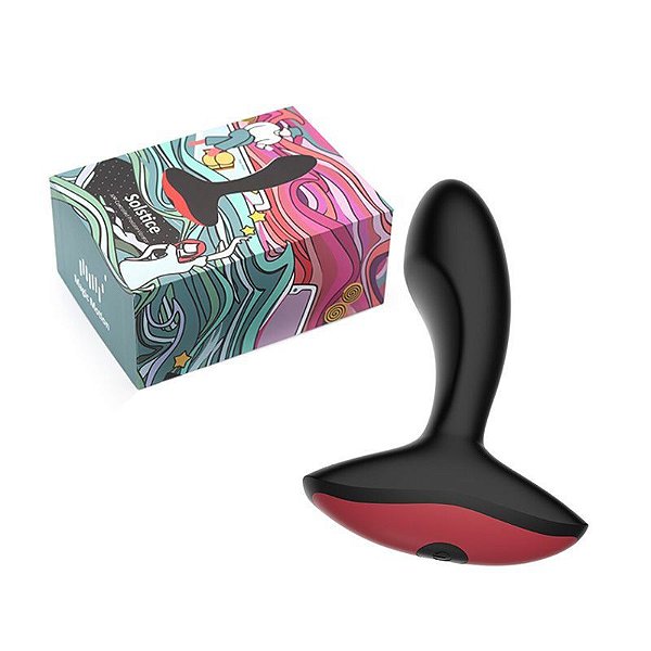 Massageador de próstata solstice recarregável - Controle via APP