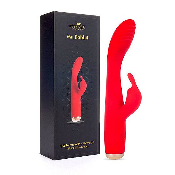Vibrador recarregável Mr. Rabbit - Motor Duplo de 10 Vibrações
