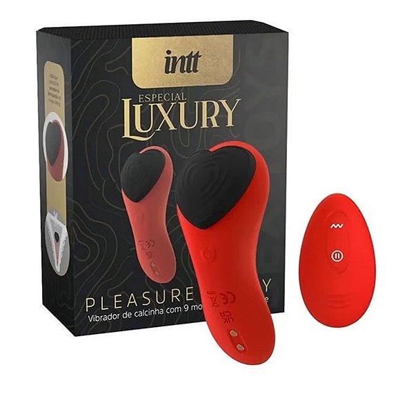 Vibrador de Calcinha Linha Vibra Luxury 9 Modos de Vibração - Recarregável