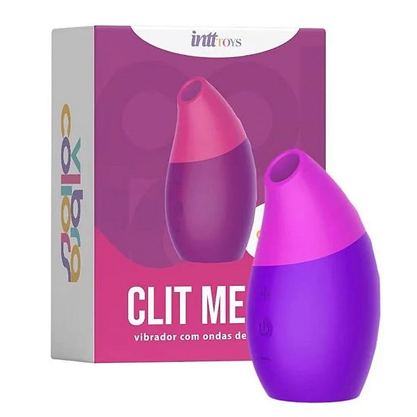Clit Me On Estimulador de Clitóris Linha Vibra Collors 3 Modos de Pulsação - Recarregável