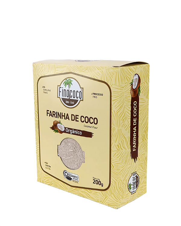 FARINHA DE COCO ORGÂNICO - 200g