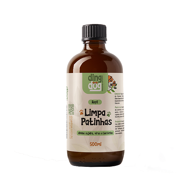 Refil Limpa Patinhas Ding Dog 500mL