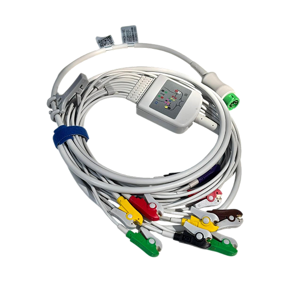 Cabo Ecg 10 Vias Compatível com Mindray