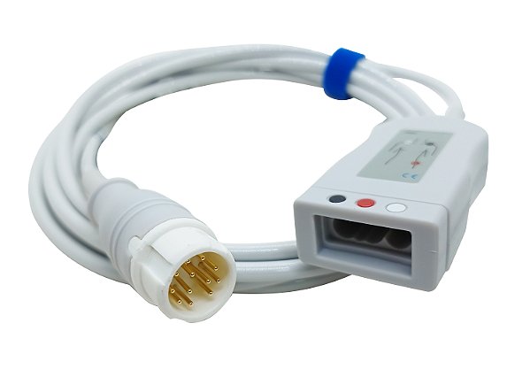 Cabo Tronco Ecg Para 3 Vias Philips - 12 Pinos