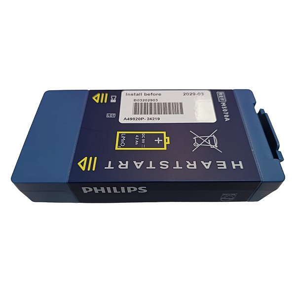 BATERIA PARA DESFRIBILADOR PHILIPS MODELO FRX E HS1 M5070A
