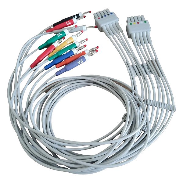 Cabo ECG de 10 vias compativel com Mortara