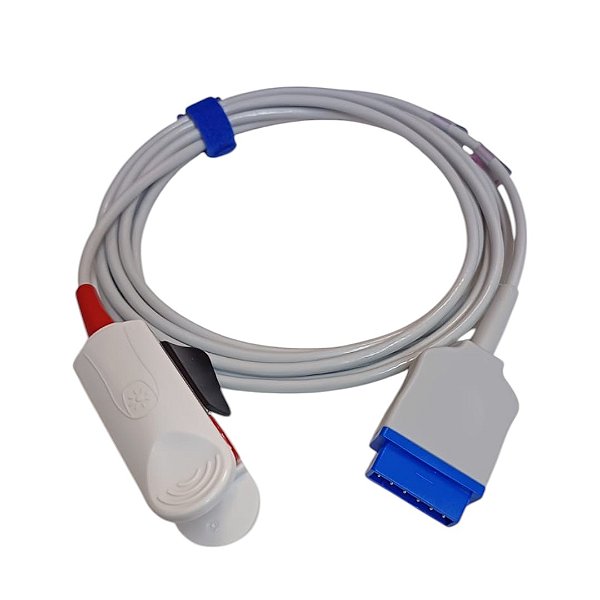 Sensor de Oximetria Adulto Compatível com Ge Medical