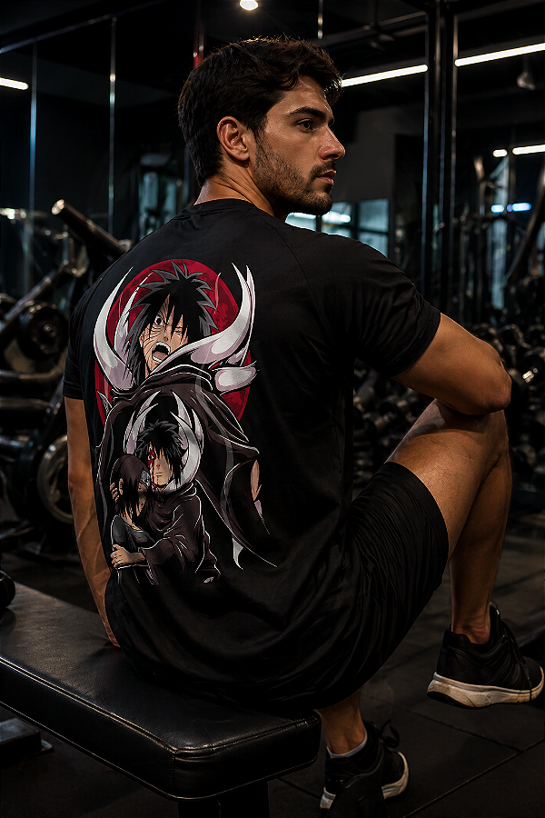 CAMISA DRY FIT OBITO UCHIHA