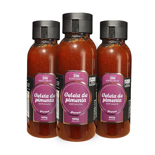 Geleia de Pimenta Defumada - 3 unidades