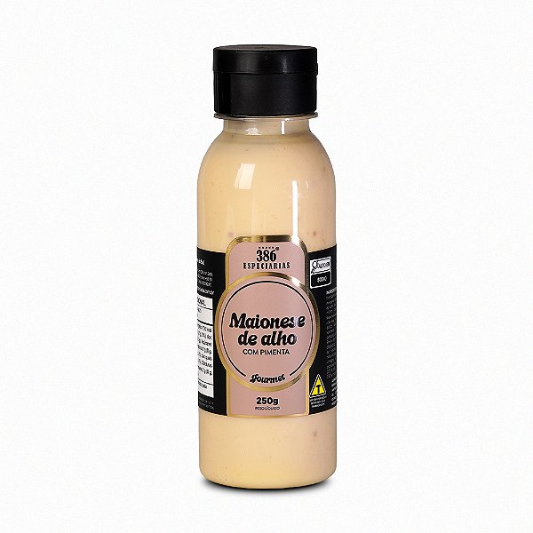 Maionese de Alho com Pimenta