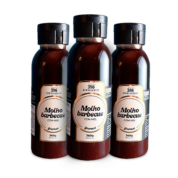 Molho Barbecue com Mel - 3 unidades