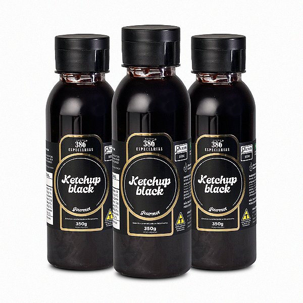 Ketchup Black - 3 unidades