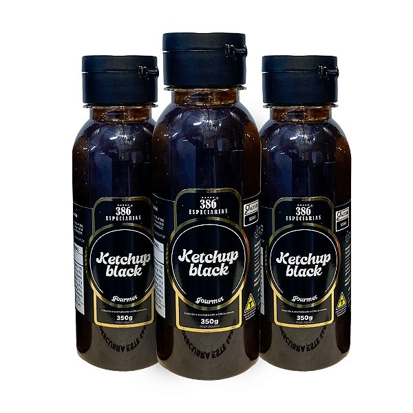 Ketchup Black - 3 unidades