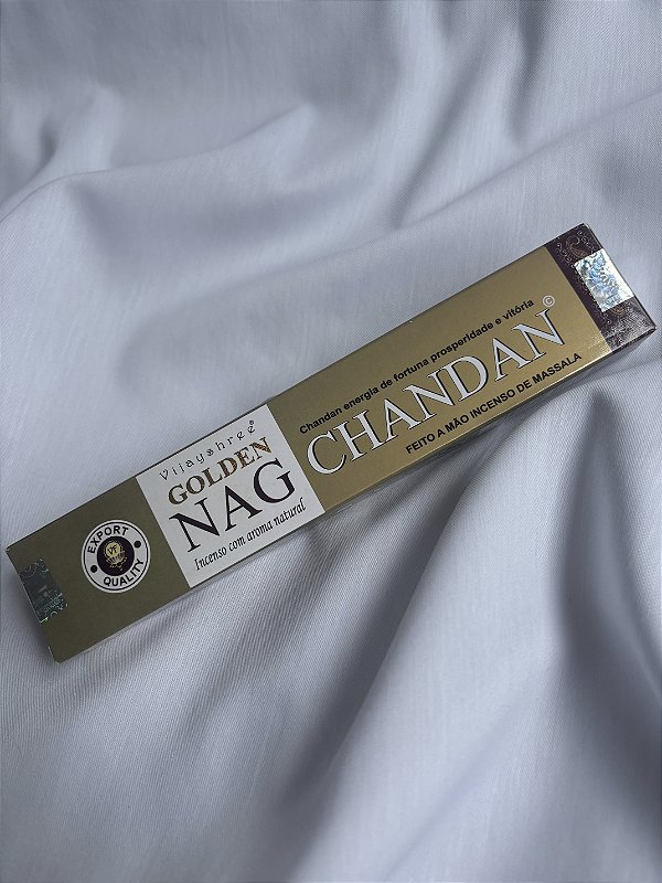 Incenso Indiano Massala - Golden Nag Chandan