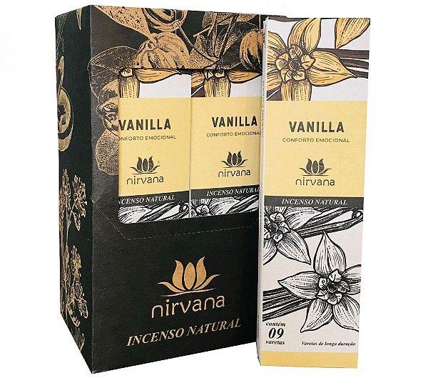 Incenso Natural  Nirvana - Vanilla
