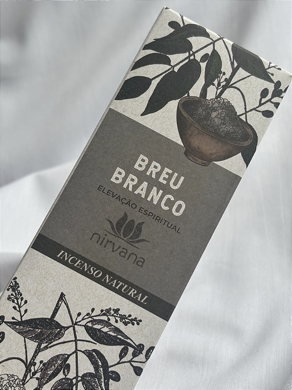 Incenso Natural  Nirvana - Breu Branco