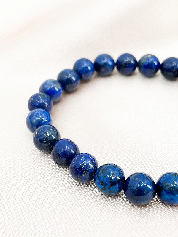 Japamala de Pedra Lápis Lazuli com 108 Contas