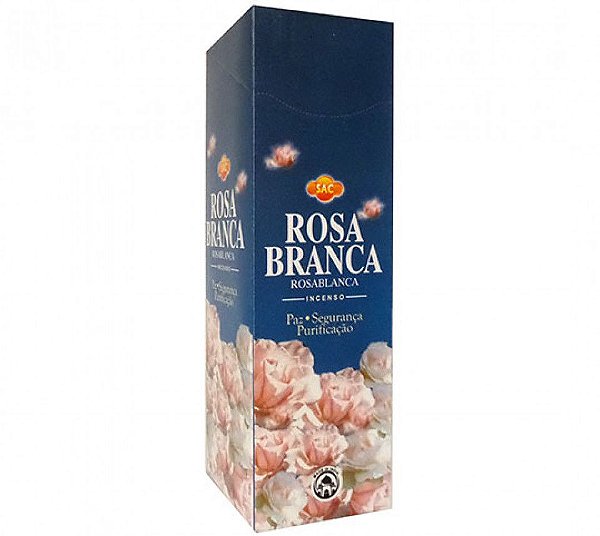 Incenso Indiano SAC - Rosa Branca