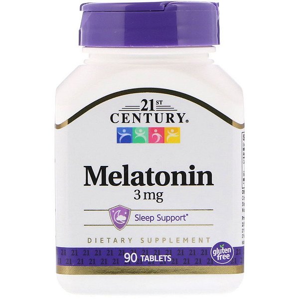 Melatonina Importada 3mg 90 capsulas