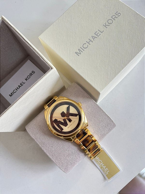 Relógio Feminino Michael Kors Tartaruga Original