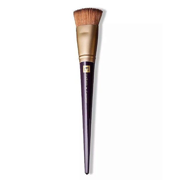 Pincel Contorno Facial Glam Preto Eudora