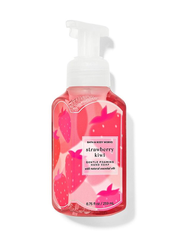 Sabonete Espuma Strawberry Kiwi Bath & Body Works 259ml
