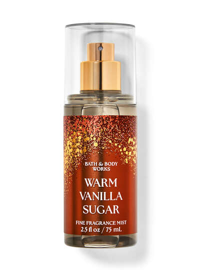 Mini Body Splash Warm Vanilla Sugar Bath & Body Works 75ml