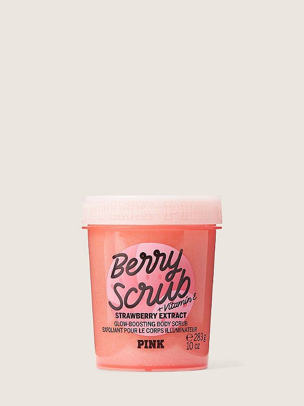 Berry Scrub Pink Victoria's Secret - Esfoliante Corporal 283g - Cosmeticos  da ray