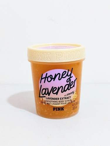 Honey and Lavender Scrub Pink Victoria's Secret - Esfoliante Corporal PEQUENO DEFEITO NO ADESIVO 283g