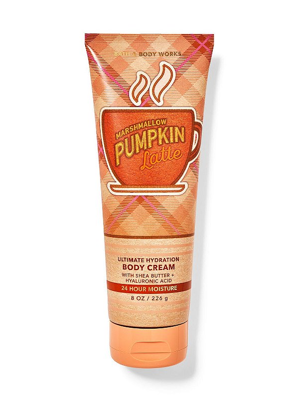 Hidratante Corporal Body Cream Marshmallow Pumpkin Latte Bath & Body Works 226g