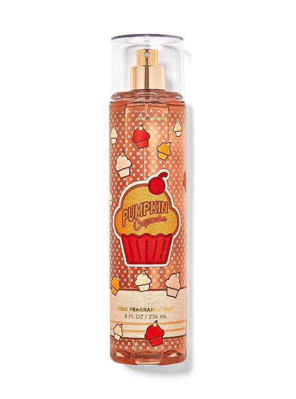 Body Splash Pumpkin Cupcake Bath & Body Works 236ml