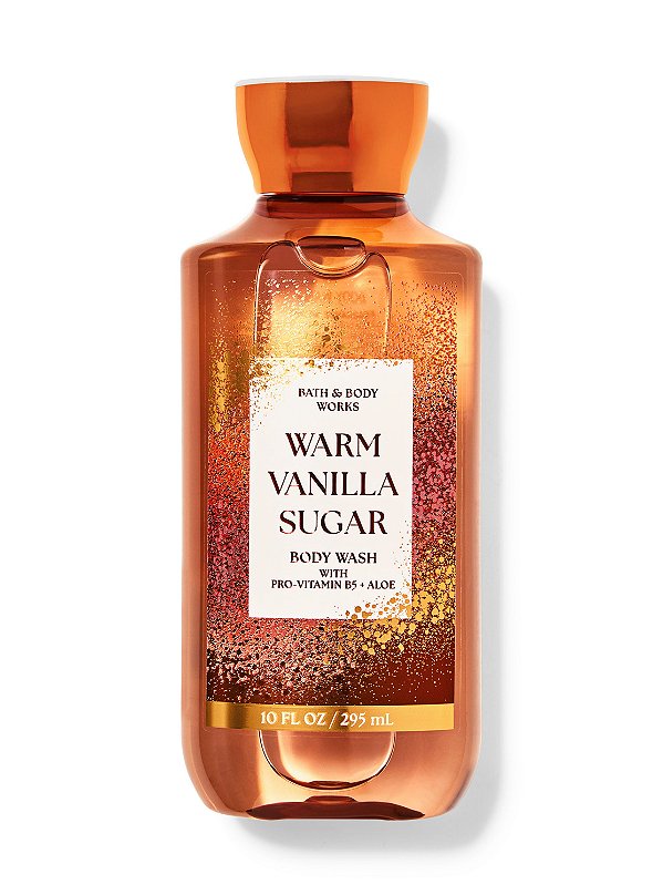 Shower Gel Warm Vanilla Sugar Bath & Body Works 295ml