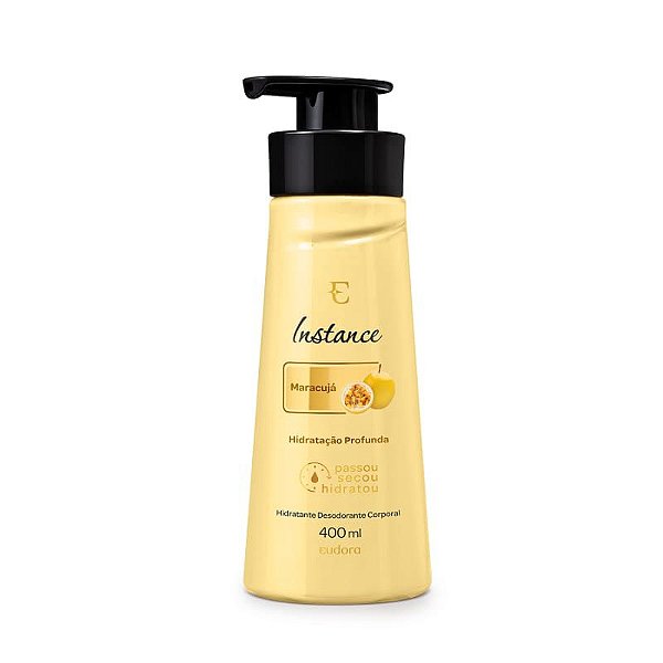 Hidratante Corporal Eudora Instance Maracujá 400ml
