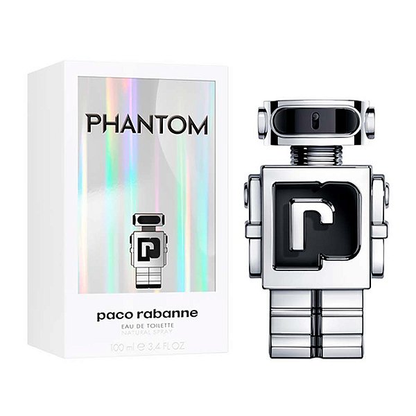 Eau de Toilette Phantom Paco Rabanne 100ml- Perfume Masculino Original