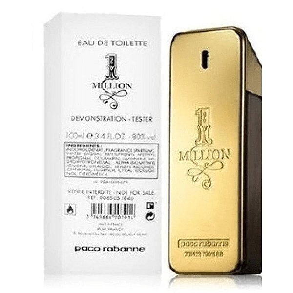 Perfume One Million Paco Rabanne 100 ml : Amazon.com.br: Beleza