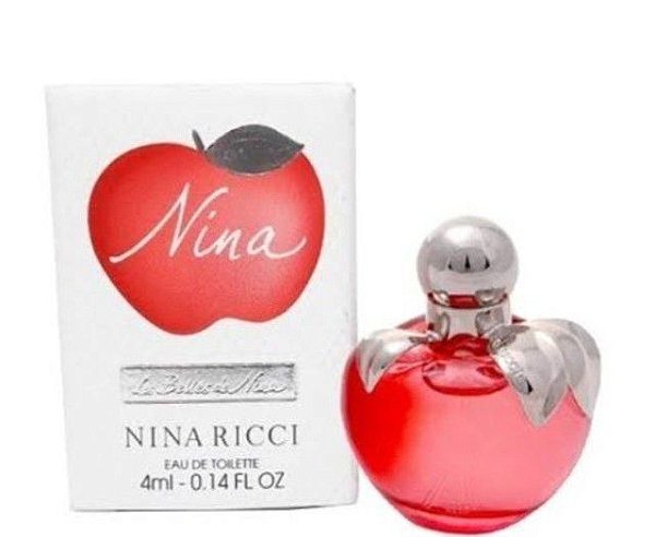 Miniatura Eau de Toilette Niina Ricci- Perfume Feminino Original 4ml