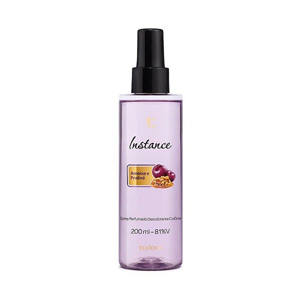 Spray Perfumado Colônia Instance Eudora Ameixa e Praliné 200ml