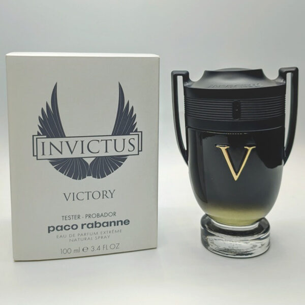 Caixa Tester Invictus Victory Paco Rabanne-  Eau de Parfum Extreme Perfume Masculino Original 100ml