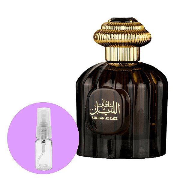 Fracionado Sultan Al Lail Al Watani Eau de Parfum - Perfume Árabe Másculino 5ml