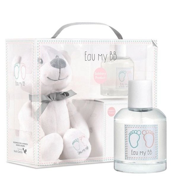 Kit Infantil Eau my BB Eau de Toilette 60ml + Pelúcia