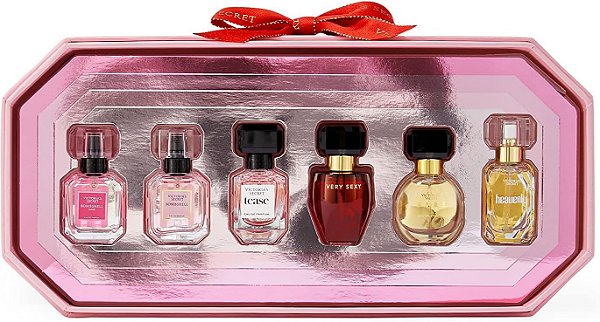 Kit 6 Miniaturas Eau de Parfum Victoria's Secret 7,5ml cada