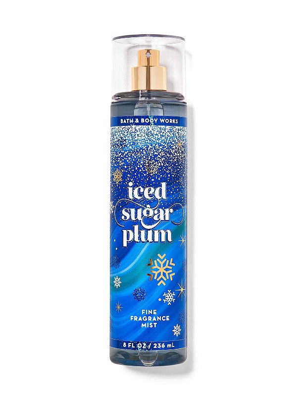 Body Splash Iced Sugar Plum Bath & Body Works 236ml