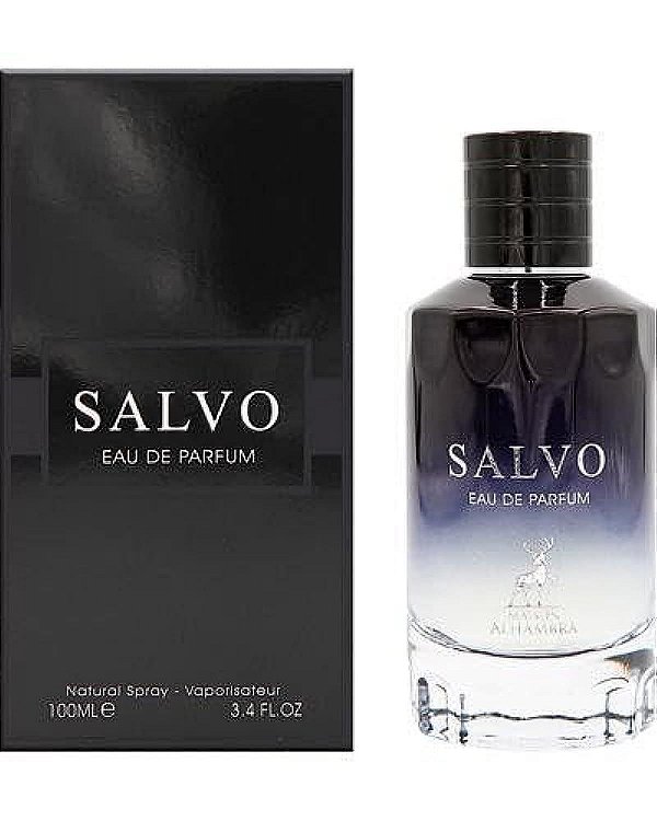 Salvo Eau de Parfum Maison Alhambra - Perfume Árabe Masculino 100ml ( Inspiração Sauvage)
